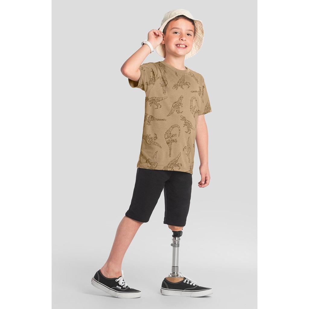 🔥 Camiseta infantil menino de dinossauro Brandili