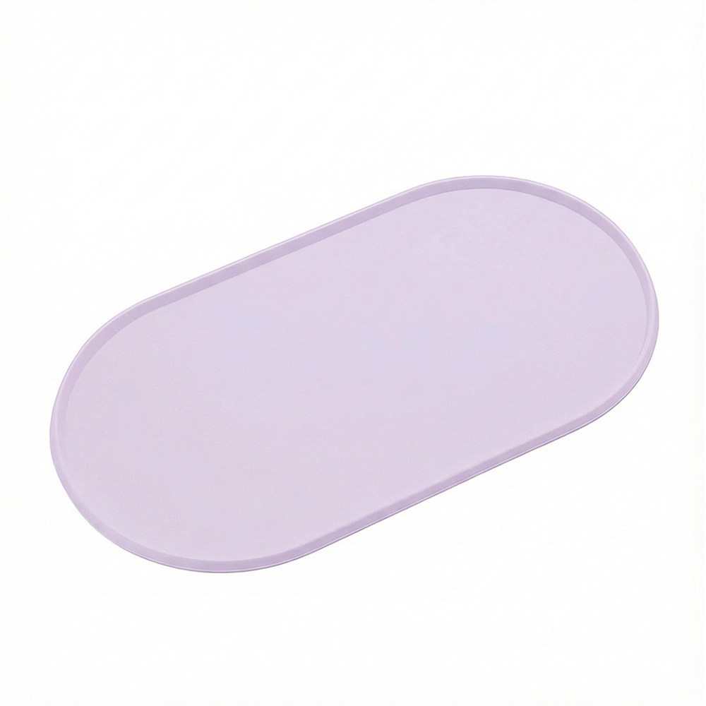 🔥 Tapete Silicone Comedouro Pet Life NT-12 45,5x25cm Roxo