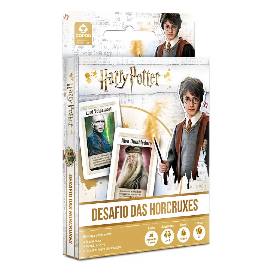 🔥 Jogos Brinquedos Carton Harry Potter Desafio Das Horcruxes Copag – 99442
