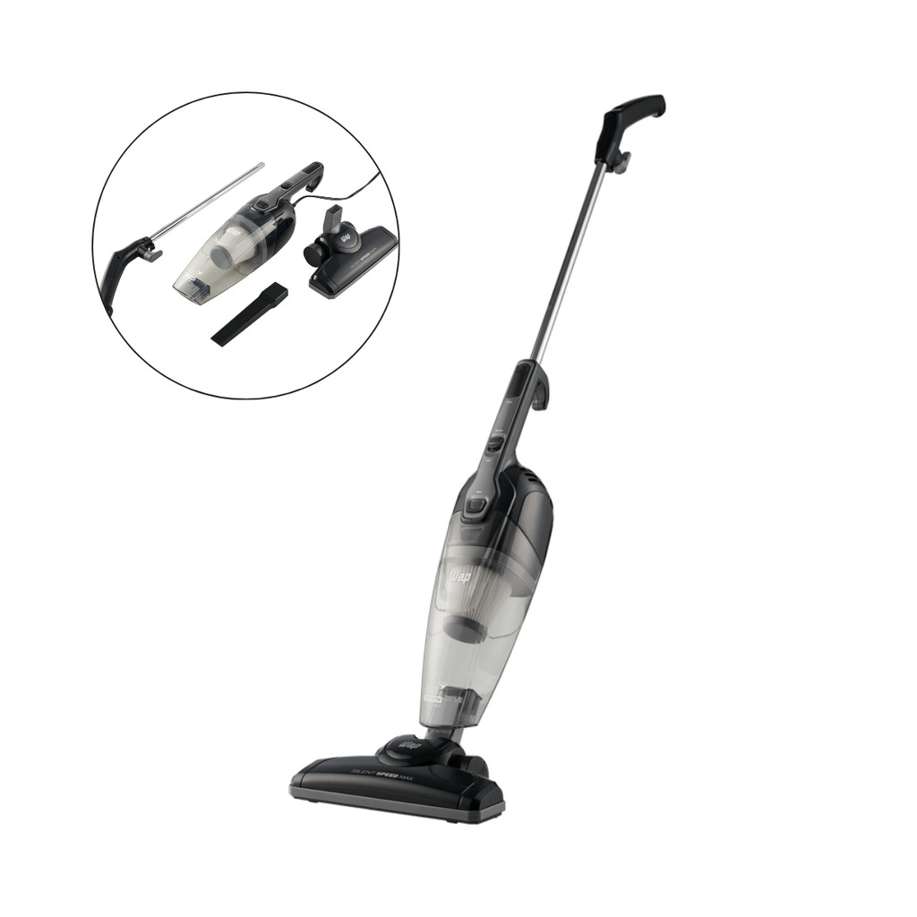 🔥 Aspirador de Pó WAP Silent Speed MAX 3 em 1 1350W Vertical e Portátil