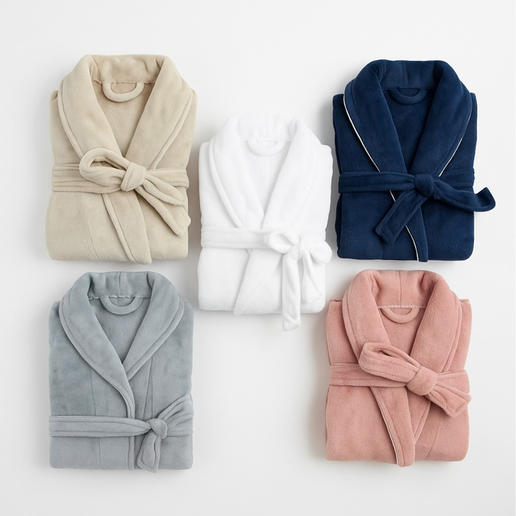 🔥 Roupão Neo Velour Microfibra Adulto P Extra Macio Unissex