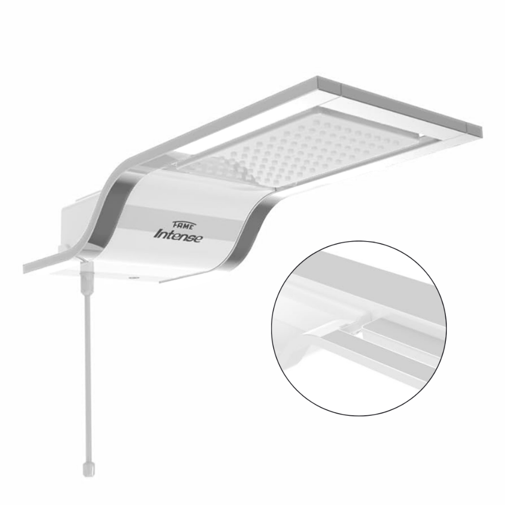 🔥 Chuveiro Eletrônico Fame Intense 7800W Branco e Cromado
