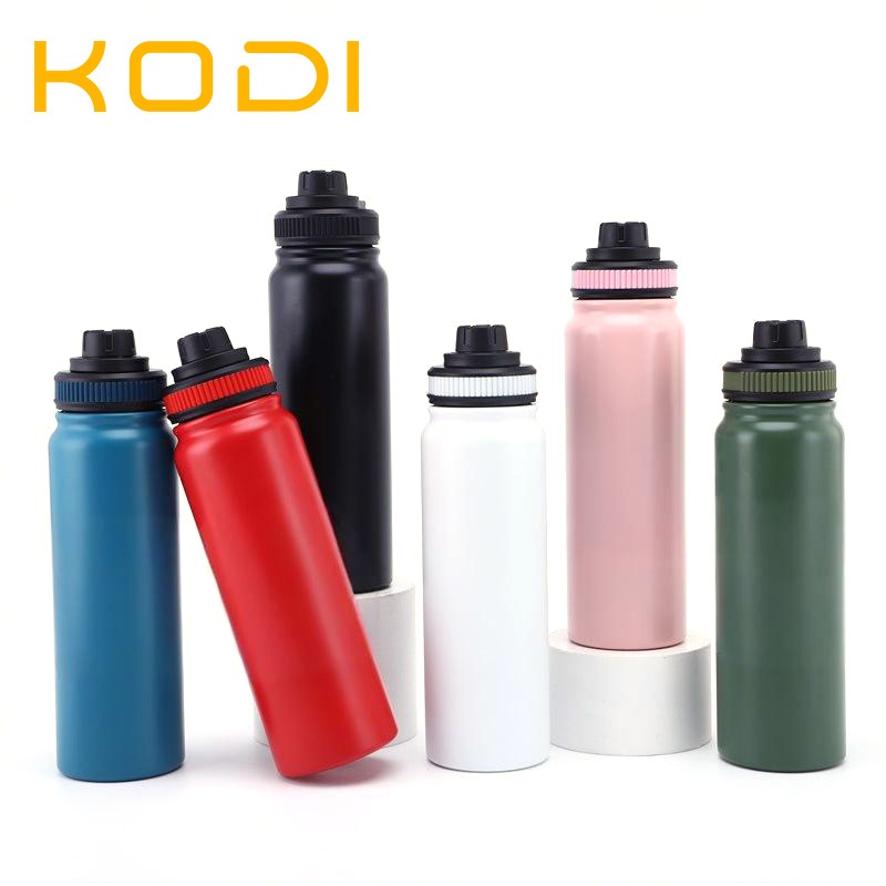 🔥 Garrafa Térmica 800ml garrafa espacial Quente & Frio Com Isolamento Térmico De Grande Capacidade-O13