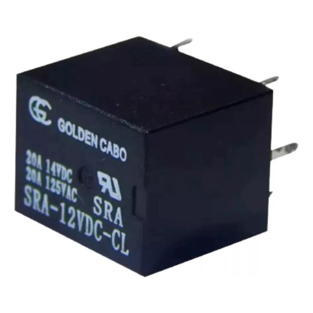 🔥 Relé Auxiliar Mini Miniatura 5 Pinos Automotiva Golden Q78f Universal 12v 20a T74 Para Carros