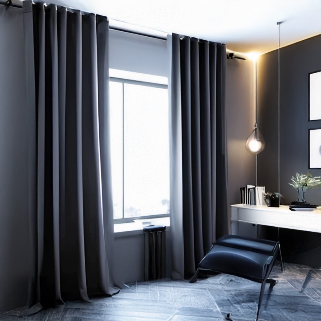 🔥 Cortina Blackout Para Quarto Sala Cozinha PVC Corta 100% Luz 2,80 Largura X 2,30 Altura Grande