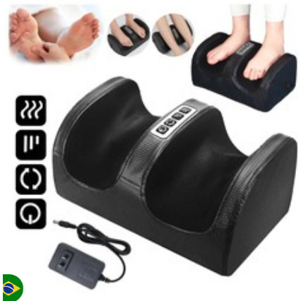 🔥 Massageador Elétrico De Pé Massagem Relaxante Terapêutica Anti Stress Premium