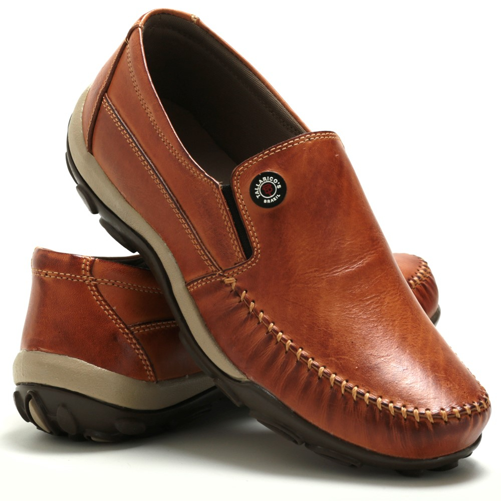 🔥 Sapatilha Mocassim Masculina Couro Legitimo Conforto Total