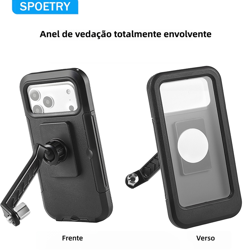 🔥Suporte Universal para Celular na Moto com Garra Forte  – à Prova d’Água, deal para Entregas e Navegação GPS